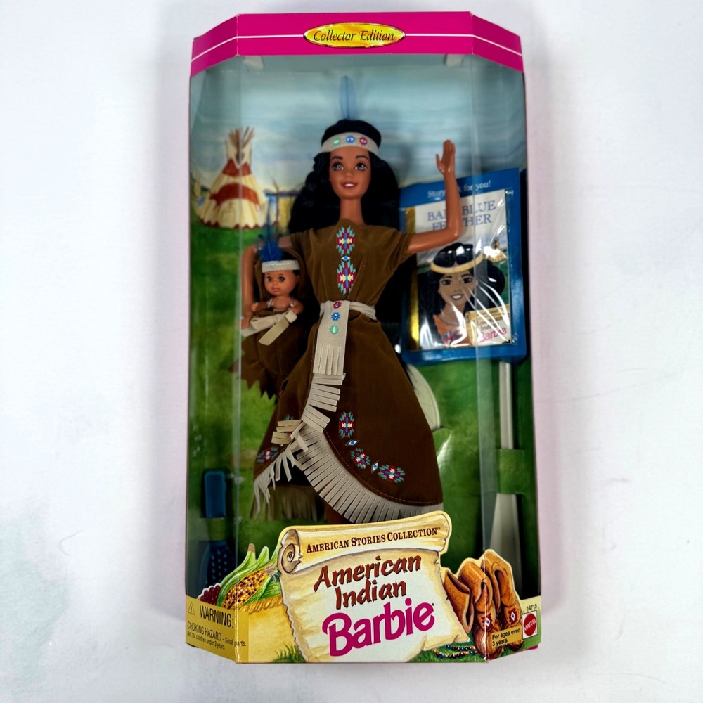 1995 American Indian Barbie American Stories Collection Collector Edition 14715